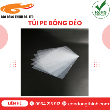 Túi PE bóng dẻo chất lượng cao