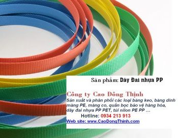 DÂY ĐAI PP ĐÓNG HÀNG