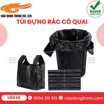 Túi đựng rác có quai chất lượng cao