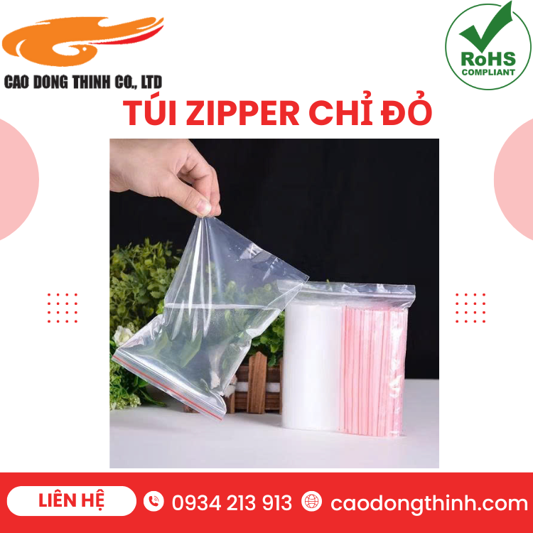 tui-zipper-chi-do Túi zipper chỉ đỏ chất lượng cao