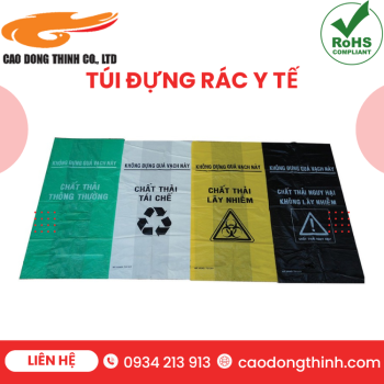 Túi đựng rác y tế chất lượng cao