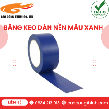 băng keo dán nền màu xanh