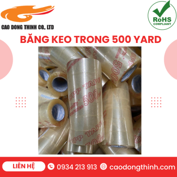 Băng keo trong 500 yard