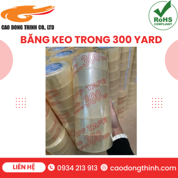 Băng keo trong 300 yard