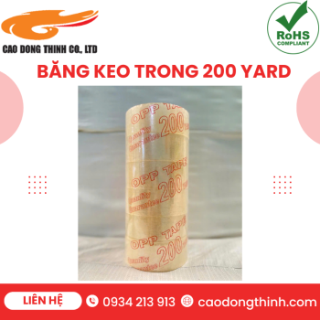 Băng keo trong 200 yard