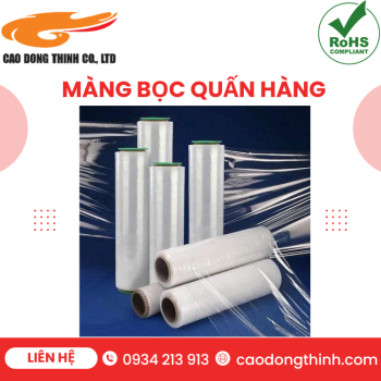 Màng bọc PE quấn hàng chất lượng cao
