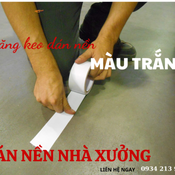 Ứng dụng của băng dính dán nền màu trắng