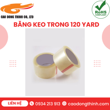Băng keo trong 120 yard