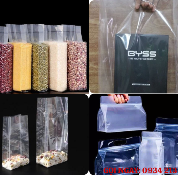 Ứng dụng đa dạng của túi PE xếp hông