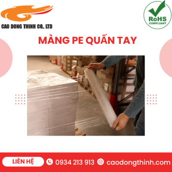 Màng PE quấn tay chất lượng cao