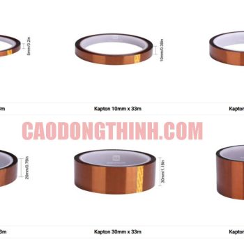 kích thước băng keo kapton