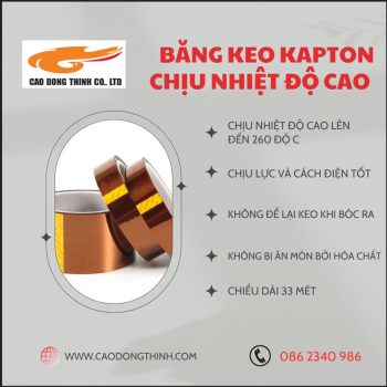 băng keo kapton chịu nhiệt