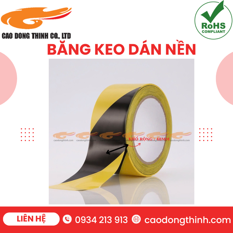 băng keo dán nền cao đông thịnh