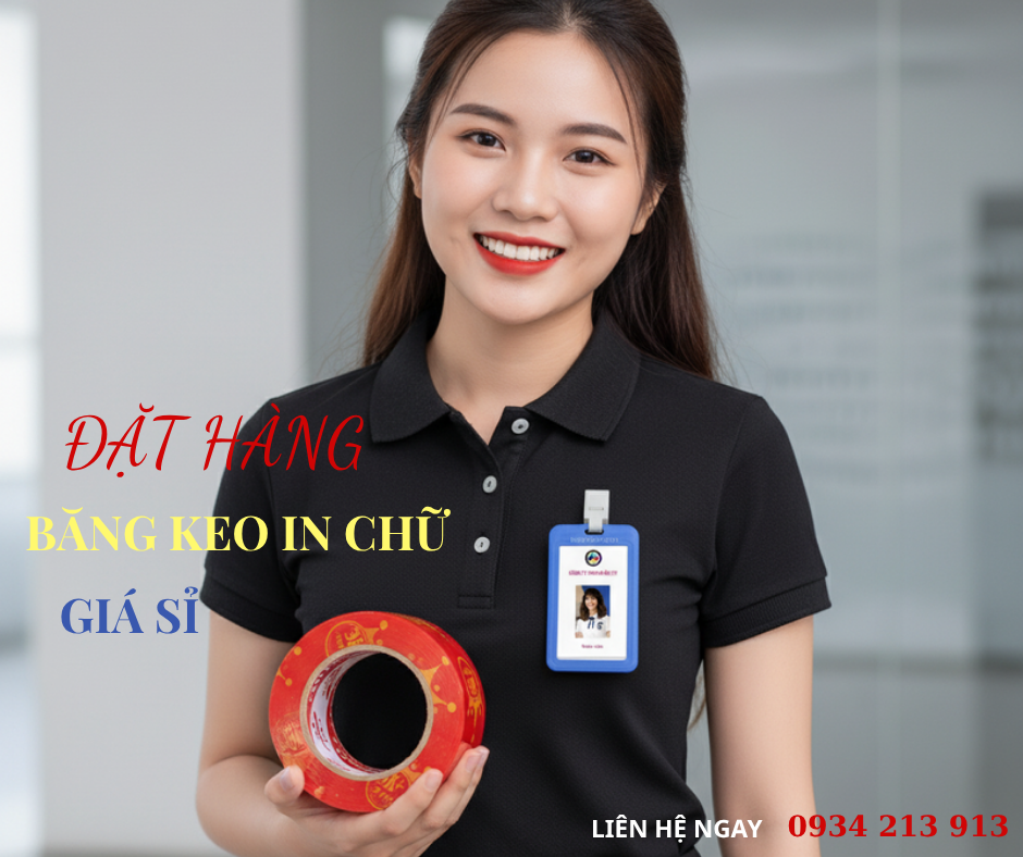 Đặt hàng băng keo in chữ giá sỉ tại CAO ĐÔNG THỊNH