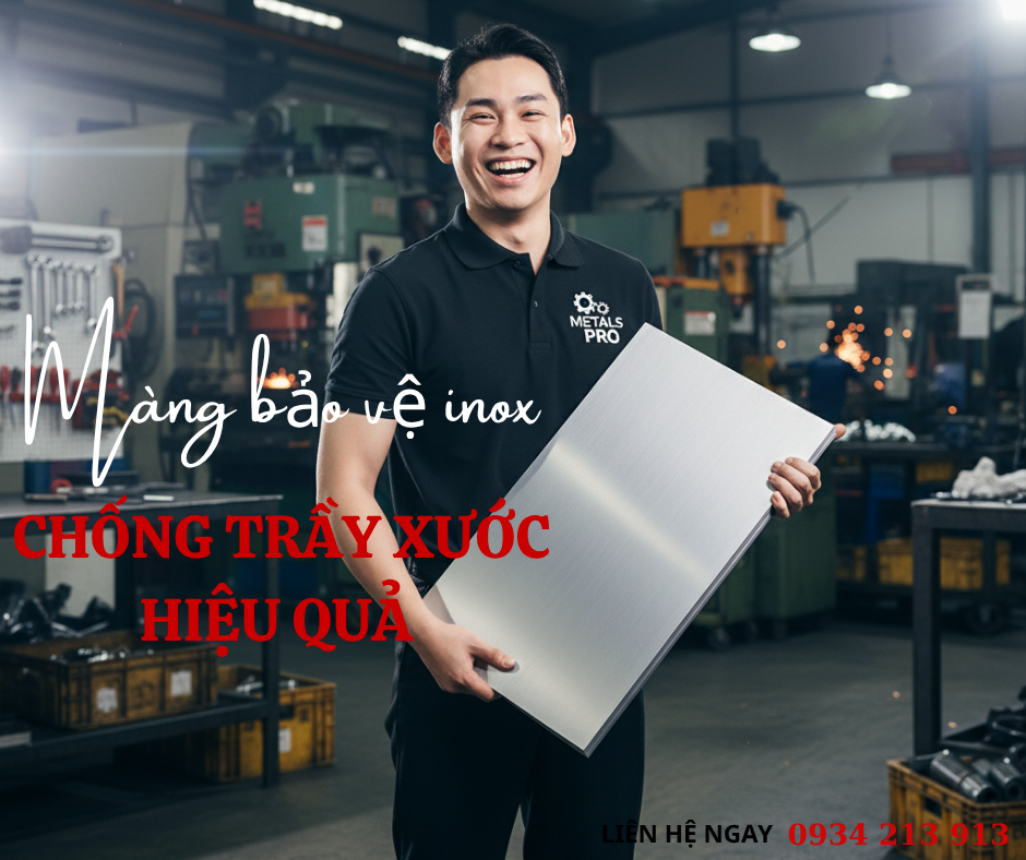 Màng bảo vệ giúp bảo vệ an toàn bề mặt luôn sáng bóng