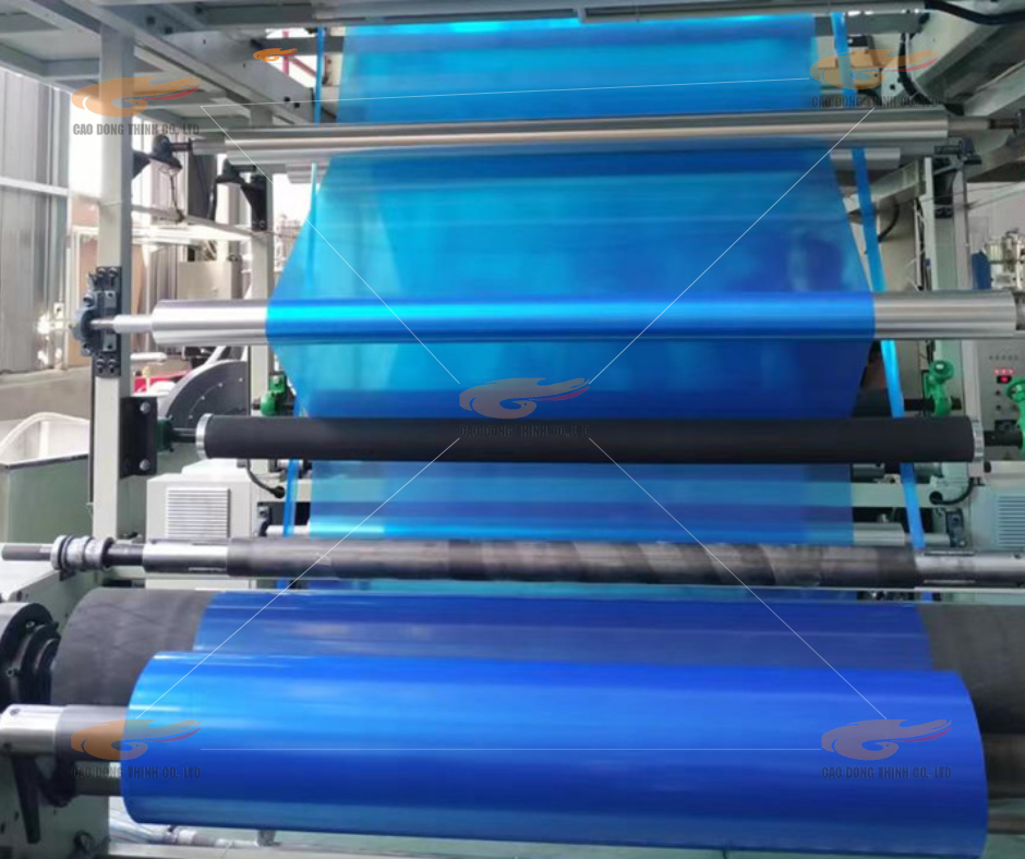 Dây chuyền sản xuất màng bảo vệ bề mặt hiện đại tại CAO ĐÔNG THỊNH