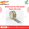 Băng keo in tên quán theo yêu cầu chất lượng cao