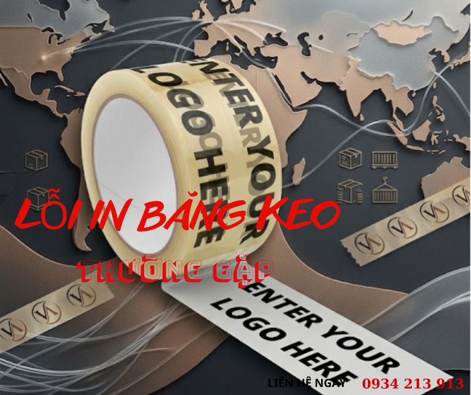 Lỗi in băng keo thường gặp hiện nay
