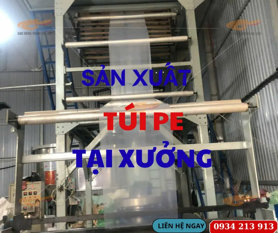 Xưởng sản xuất Túi PE chất lượng cao